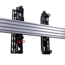 B-Tech BT8390 Brazos de Interfaz VESA 400 para Videowalls y Pantallas Múltiples con Microajuste (Par)