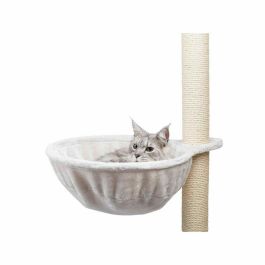 Trixie Bolsa de confort XL de felpa para árbol de gato, Ø45cm, para gatos grandes y pesados, soporta hasta 9 kg, Gris claro Precio: 25.4999998. SKU: B19FX895PG