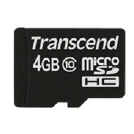 Transcend Tarjeta de Memoria 4GB Premium MicroSDHC Clase 10 10MB/s Precio: 23.78999997. SKU: B1FDVLGZ3F