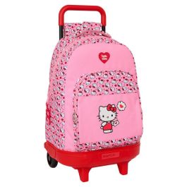 Safta Mochila Grande con Ruedas Compact Extraible Hello Kitty 33x45x22cm para Niños Precio: 59.88048. SKU: B1CSL6KCDC