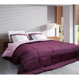 Toison D'Or Edredón microfibra 100% poliéster CALGARY 400g/m² Fibras Huecas de Silicona 240x260cm Ciruela y Parma Toison D'Or Edredón microfibra 100% poliéster CALGARY 400g/m² Fibras Huecas de Silicona 240x260cm Ciruela y Parma