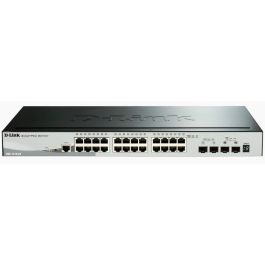 D-Link DGS-1510-28X/E Switch SmartPro 28 Puertos Gestionable Gigabit (24 RJ-45 10/100/1000 + 4 SFP+ 10G) Precio: 481.49999964. SKU: S0234083