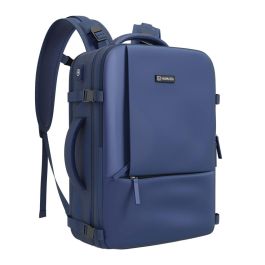 Numada Mochila Explorer Backpack B40 20L Azul Petróleo 40x25x20cm con Puerto USB y Bolsillos Múltiples, Ideal Cabina Avión, Poliester Impermeable