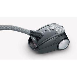 Severin BC 9588 Aspiradora Cilíndrica 750W con Bolsa 2L Negro/Gris para Hogar, Suelos y Alfombras