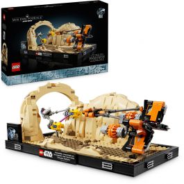 LEGO 75380 Star Wars Mos Espa Podracer Race Diorama Nave Espacial