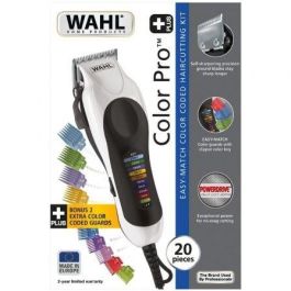 Wahl 20104-0460 CORTAPELOS COLOR PRO PLUS - Corte precisión 3-25 mm, peines guía código colores, sistema Power Drive