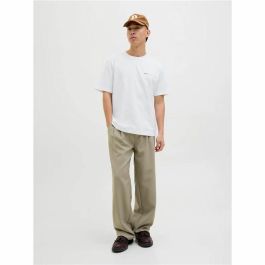 Camiseta de Manga Corta Hombre Jack & Jones Jorvarenna Painted Blanco