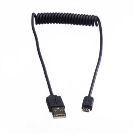 ROLINE 11.02.8317 Cable USB 2.0 A a Micro-USB B, 1 m, Negro