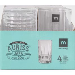 La Mediterranea Vaso Auriss Jara 500 cc de ø 8.5 x 13 cm (16 Unidades)