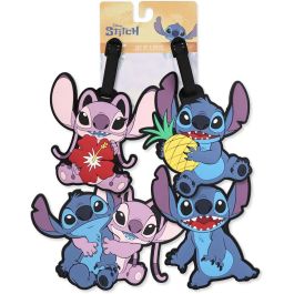 PEERS HARDY Set 4 Etiquetas de Equipaje Angel & Stitch Disney Silicona Alta Calidad Precio: 27.7695. SKU: B1E5SBZGWP