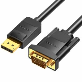 Adaptador DisplayPort a VGA Vention HBLBJ Negro 5 m
