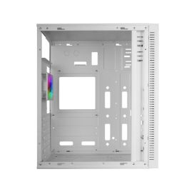 Mars Gaming MCBLAZE Caja ATX Semitorre Gaming con Cristal Templado Blanca