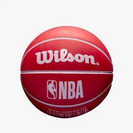 Balón de Baloncesto Wilson NBA Dribbler 7 Rojo Caucho (Talla 7)