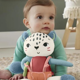 Fisher-Price Uncia Mon Leopardo de Las Nieves Hkd64 Muñeco Juguete Bebé