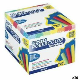 Tizas Giotto ROBERCOLOR Multicolor (100 Piezas) (16 Unidades) Tizas Giotto ROBERCOLOR Multicolor (100 Piezas) (16 Unidades)