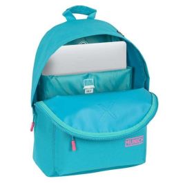 Safta Mochila para portátil 14,1" Basic Turquesa 31x41x16 cm