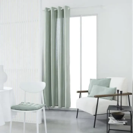 Today Cortina con ojales TOD1694780768868 - 140x240cm - 100% Algodón - Celadón Precio: 24.95000035. SKU: B12VMSSMSN