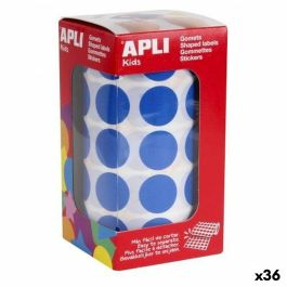 Pegatinas Apli Gomets Azul Redondo (36 Unidades) Precio: 125.49999968. SKU: B1G79M4WVJ