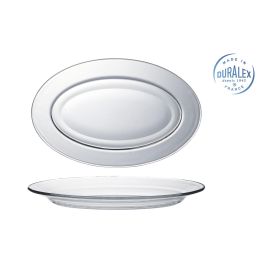 Duralex Fuente Oval Transparente 31 cm Colección Lys - 20 x 3 x 31 cm (18 Unidades) Precio: 68.7900004. SKU: S2208301