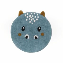 Today TOD3574641306816 Juego de Cama Infantil con Cojín y Alfombra de Mechones - 140 x 200 cm - Algodón