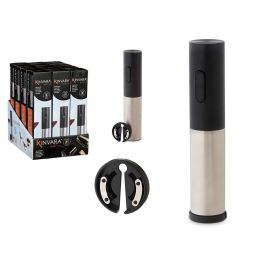 Sacacorchos Eléctrico Kinvara - Negro, Acero y Plástico - 4.6x22.8x4.6 cm (12 Unidades) Precio: 130.5000004. SKU: B1KFFTQ8Q2