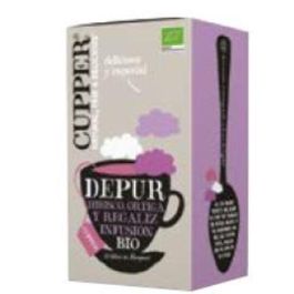 CUPPER Depur Infusión de Hibiscus y Ortiga Bio, 20 Bolsitas para Detox Precio: 3.8900004. SKU: B1G53XM4JV