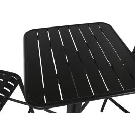 Mesa Bar Terraza Y Jardin DKD Home Decor Negro 60 x 102 x 60 cm Set de 3 Mesa Bar Terraza Y Jardin DKD Home Decor Negro 60 x 102 x 60 cm Set de 3