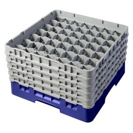 CAMBRO - 49S958-186 - Cesta de lavado 49 comp. 5 alturas - 6 cm Ø máx. - alt. máx. 25,8 cm - 50 x 50 x 30,8 cm - Azul marino Precio: 122.9499997. SKU: B1AX5AAN79