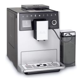 MELITTA CI Touch F630-101 Cafetera con molinillo - Depósito extraíble 1,8L - 2 depósitos de granos - Pantalla táctil - Plata