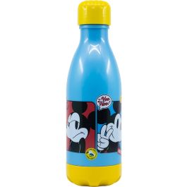 Disney CZ11268 Botella de Agua Mickey Mouse 560 ml Plástico BPA Free con Tapón de Rosca para Niños a partir de 3 años Disney CZ11268 Botella de Agua Mickey Mouse 560 ml Plástico BPA Free con Tapón de Rosca para Niños a partir de 3 años