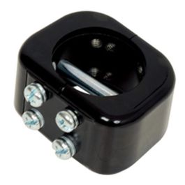 B-Tech Collar Accesorio de Servicio Pesado 50mm para Postes, Negro con Doble Fijación B-Tech Collar Accesorio de Servicio Pesado 50mm para Postes, Negro con Doble Fijación