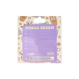 Wondee Protector de Puerto Charm Funny Tipo C Perro - Charm Decorativo y Protector Anti-Polvo para Móvil, Smartphone