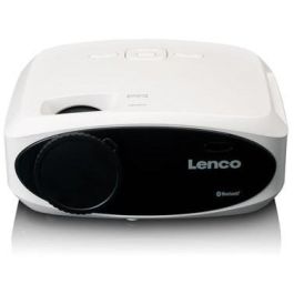 Lenco LPJ-900WH Proyector LED Full HD 1080p 250 Lúmenes ANSI Bluetooth para Cine en Casa Blanco/Negro