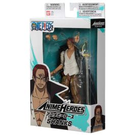 Bandai Anime Heroes One Piece Figura Shanks 17 cm 36935