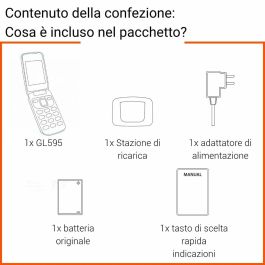Smartphone Gigaset S30853-H1231-R101 2,8" Negro