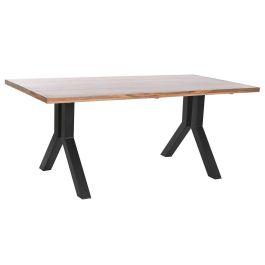 Mesa Comedor Vintage DKD Home Decor Natural Negro 90 x 75 x 180 cm Precio: 574.49999948. SKU: S3044113