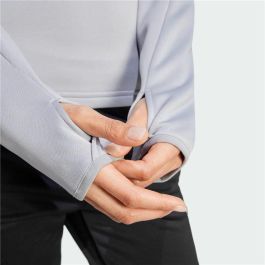 Sudadera sin Capucha Mujer Adidas Winterized Gris