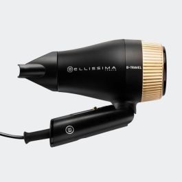 Bellissima IME8007403118723 Secador de Pelo Compacto de Viaje con Mango Plegable, Estuche y 1400W para Todo Tipo de Cabello