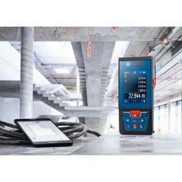 Bosch Professional Telémetro Láser GLM 100-25 C con Pantalla a Color y Bluetooth