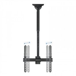Tooq Soporte de Techo para TV/Monitor LPCE1155TSLI-B Giratorio Inclinable Extensible 139,7 cm (55") Negro