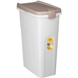 Kerbl ZOL8003507985018 Contenedor para Comida Mascotas Marrón/Blanco 40L