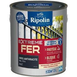 Ripolin 395988 Pintura para hierro Gris antracita Mate 2 L Precio: 85.88999991. SKU: B19DX2V4DG
