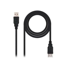Nanocable Cable Alargador USB 2.0 Tipo A Negro 1.0m Precio: 4.49999968. SKU: B1JZPAB93C