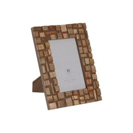 DKD Home Decor Marco de Fotos Moderno de Mango y Cristal Natural 10x15 cm - 1.8 x 21.5 x 16.5 cm Precio: 13.50000025. SKU: B13NZXN6CZ