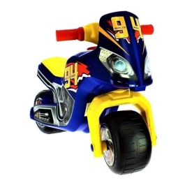 Correpasillos moto cross race azul 64 cm Correpasillos moto cross race azul 64 cm