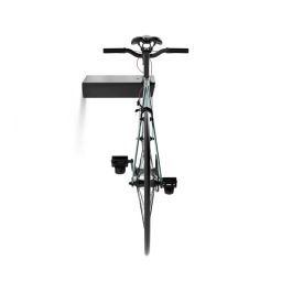 Soporte fijo bici 8070 acero negro mate rei