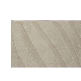 DKD Home Decor Alfombra Urban Poliester carpets 2c25 Poliéster Beige 230 x 160 cm Antideslizante