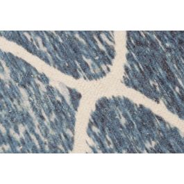 DKD Home Decor Alfombra Árabe Atusa Azul Blanco 230 x 160 cm