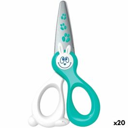 Tijeras Maped Kidikut Azul Blanco 12 cm (20 Unidades) Tijeras Maped Kidikut Azul Blanco 12 cm (20 Unidades)