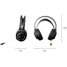 Mobility Aquila Pack Gaming RGB 4 en 1: Teclado ergonómico retroiluminado, Ratón 6400 DPI, Auriculares 3.5mm, Alfombrilla XL